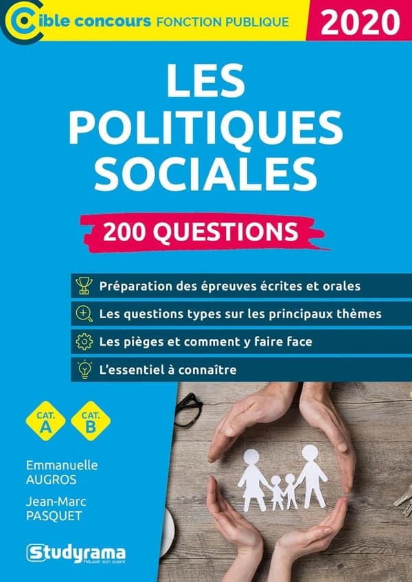200 questions sur les politiques sociales ([Éd.] 2020) Emmanuelle Augros, Jean-Marc Pasquet ; ouvrage dirigé par Laurence Brunel