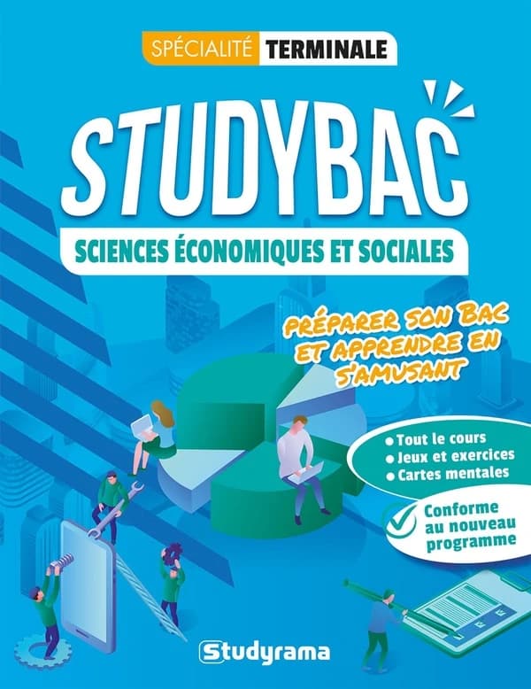 Studybac : sciences économiques et sociales ; terminale