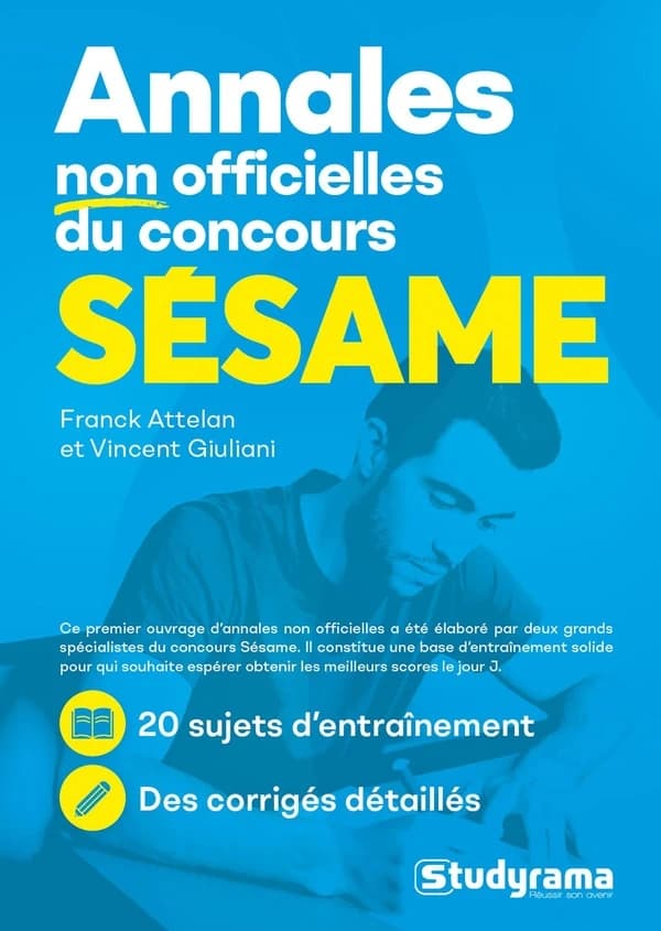 Annales non officielles du concours SÉSAME