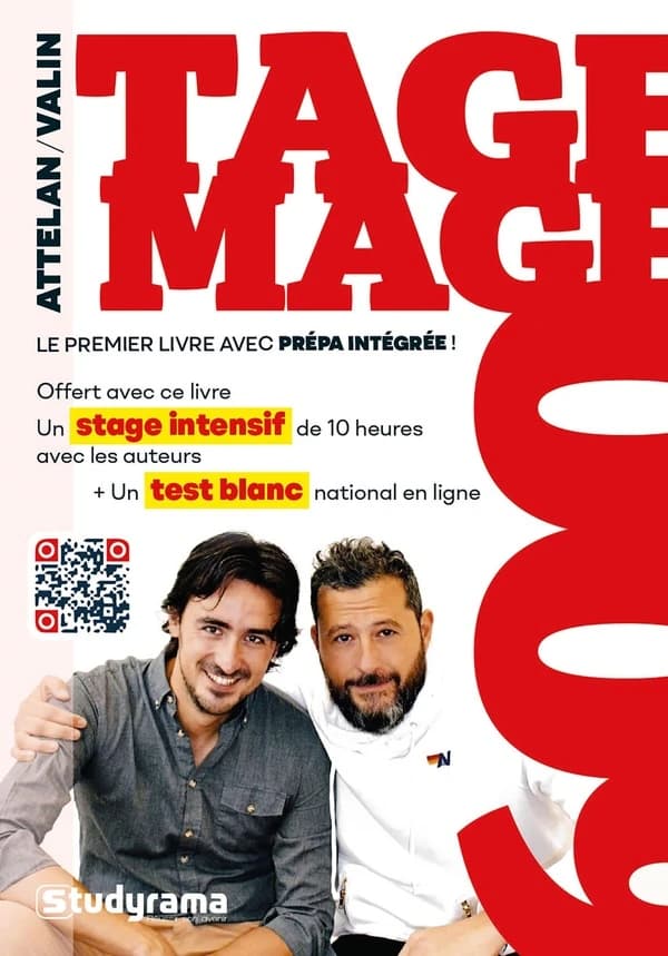 Tage Mage 600 : le premier livre avec prépa intégrée !