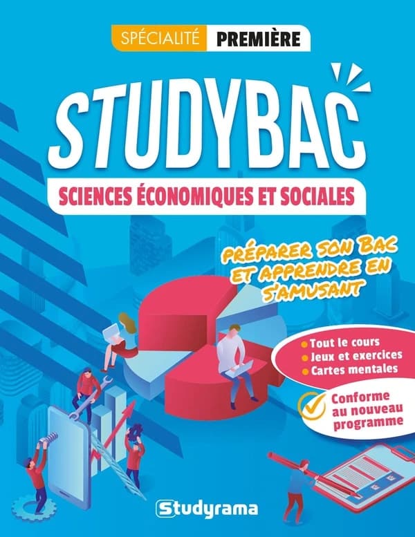 Sciences économiques et sociales spécialité première : conforme au nouveau programme