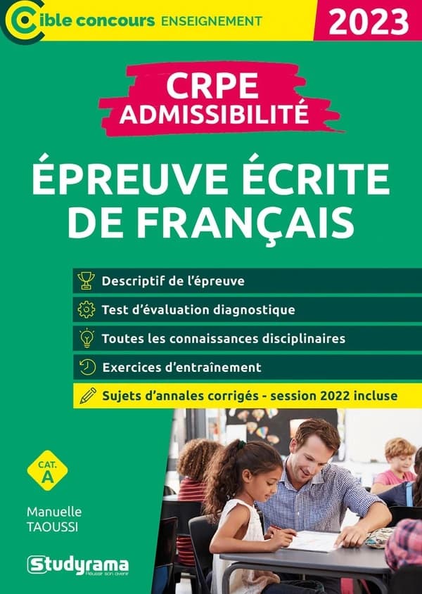 CRPE admissibilité : épreuve écrite de français