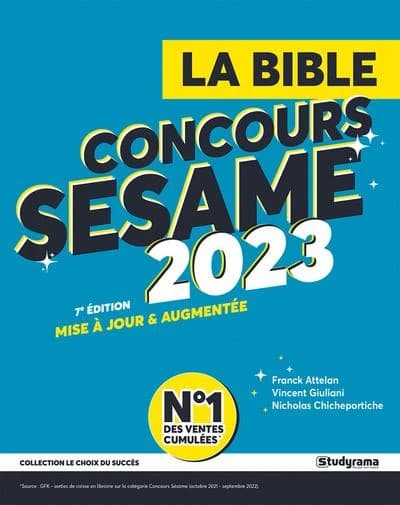 La bible du concours Sésame (édition 2023)
