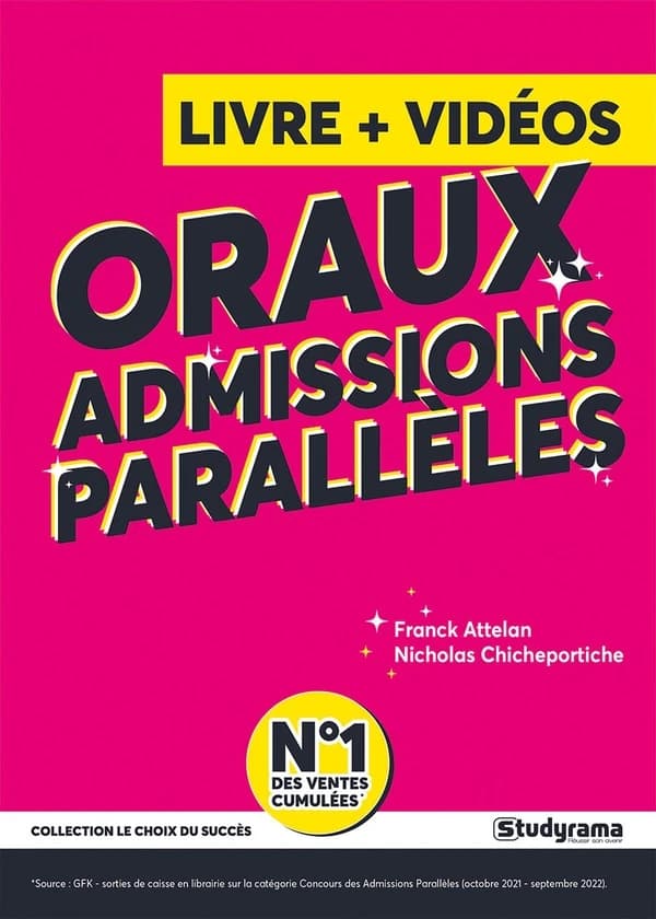 Oraux admissions parallèles : livre + vidéos
