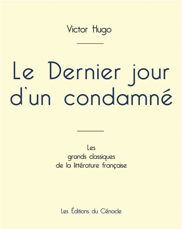 Le dernier jour d'un condamné