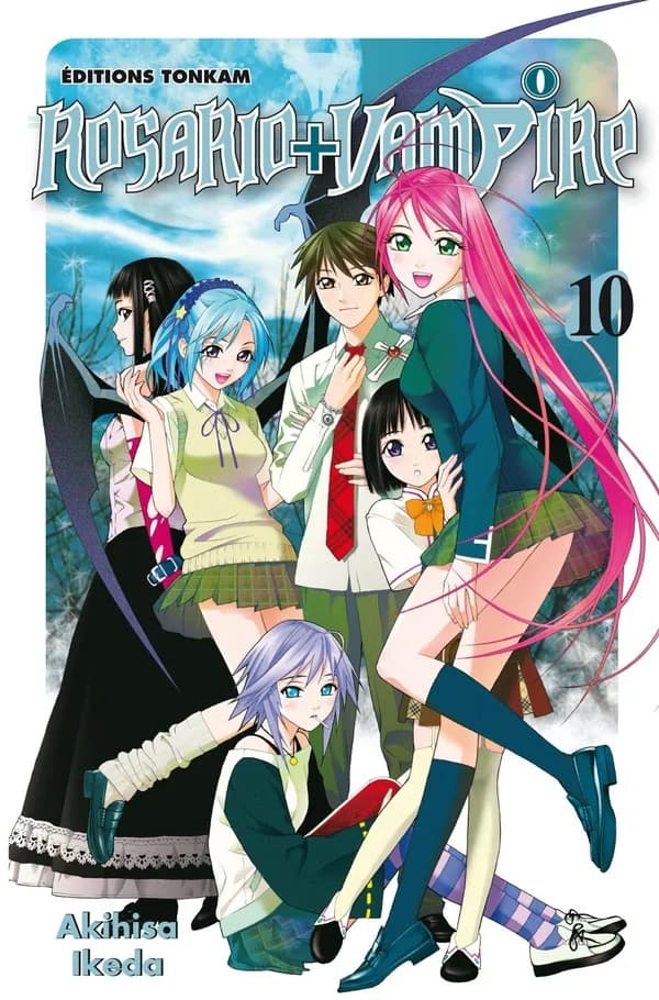Rosario + Vampire. 10