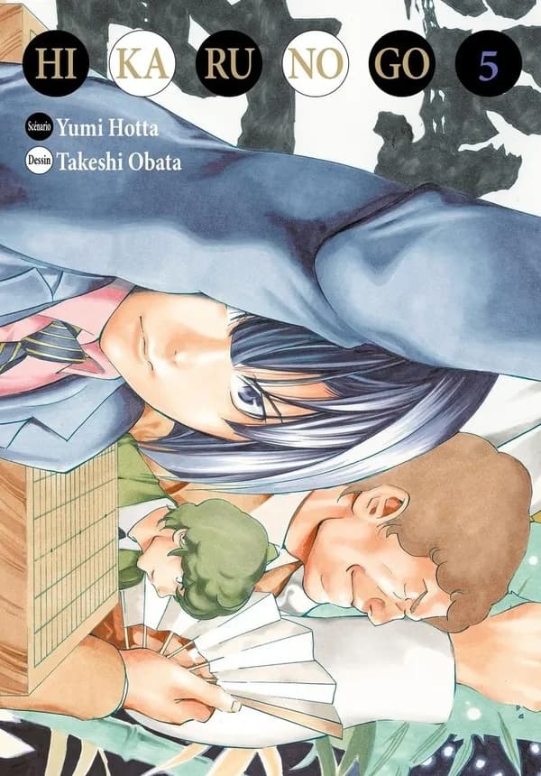 Hikaru no go. 5 (Éd. de luxe) scénario, Yumi Hotta ; dessin, Takeshi Obata