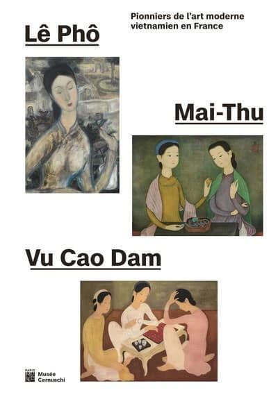 Lê Phô, Mai-Thu, Vu Cao Dam : pionniers de l'art moderne vietnamien en France : [exposition, Paris, Musée Cernuschi, 11 octobre 2024-09 mars 2025]