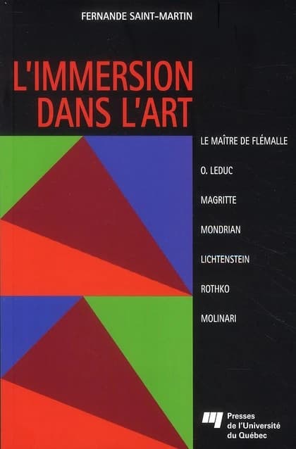 L'immersion dans l'art : comment donner sens aux œuvres de 7 artistes : le Maître de Flémalle, O. Leduc, Magritte, Mondrian, Lichtenstein, Rothko, Molinari