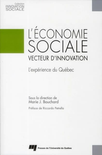 L'économie sociale, vecteur d'innovation : l'expérience du Québec