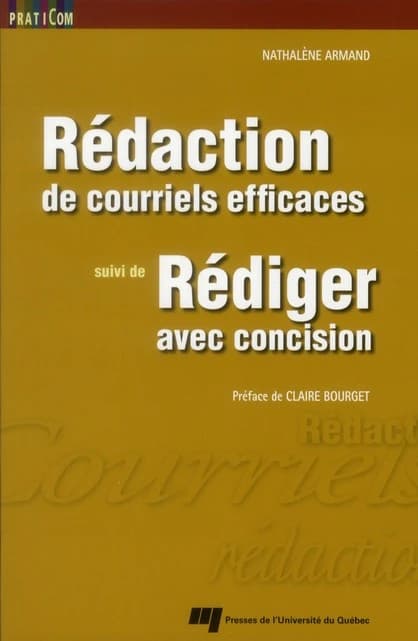Rédaction de courriels efficaces : suivi de, Rédiger avec concision