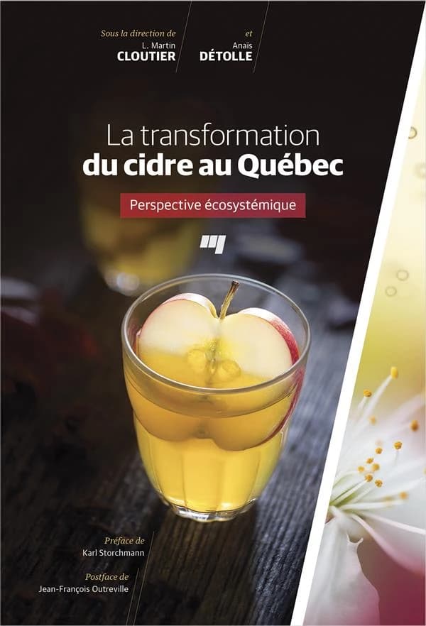 La transformation du cidre au Québec ; perspective écosystémique