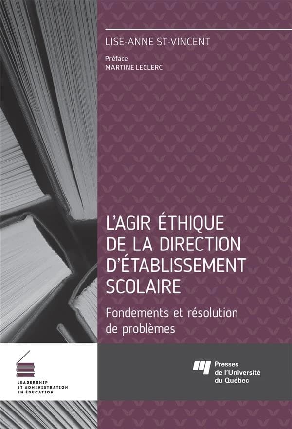 L'agir éthique de la direction d'établissement scolaire