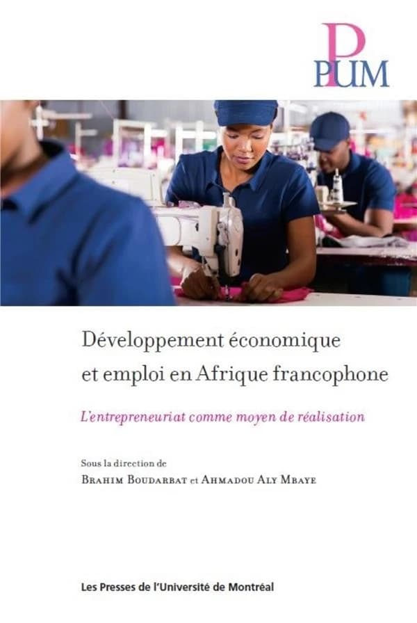 Developpement economique et emploi en afrique francophone
