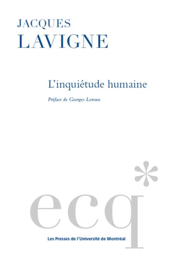 L'inquiétude humaine