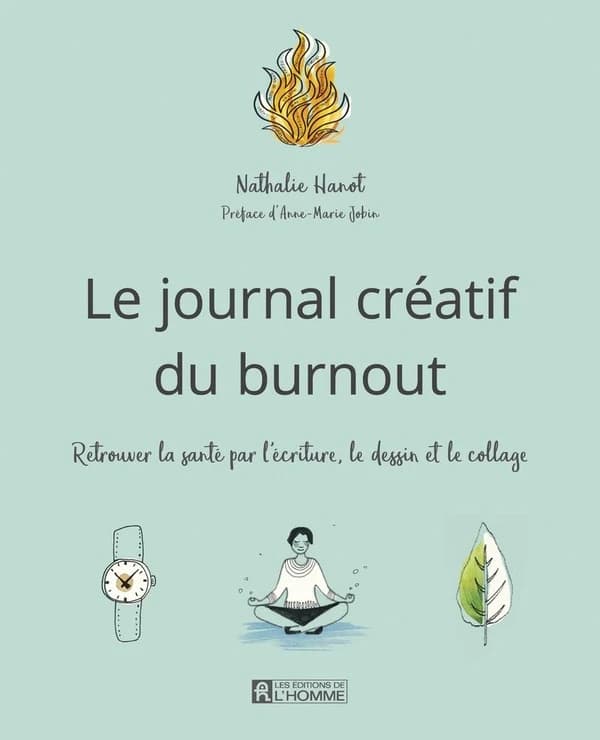 Le journal créatif du burnout : retrouver la santé par l'écriture, le dessin et le collage