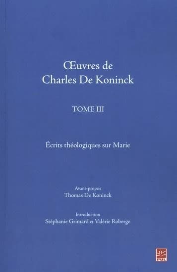 Écrits théologiques sur Marie