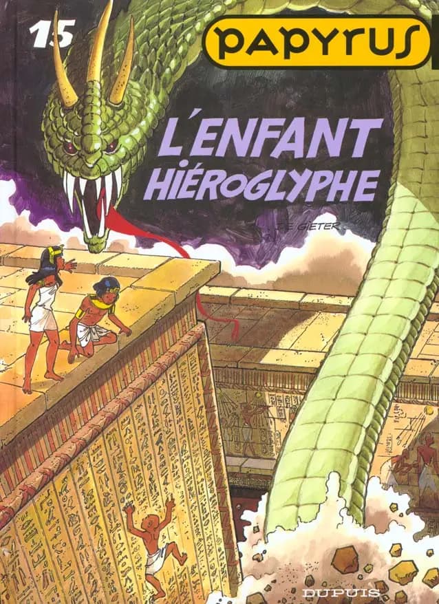 Papyrus, tome 15 : l'enfant hiéroglyphe