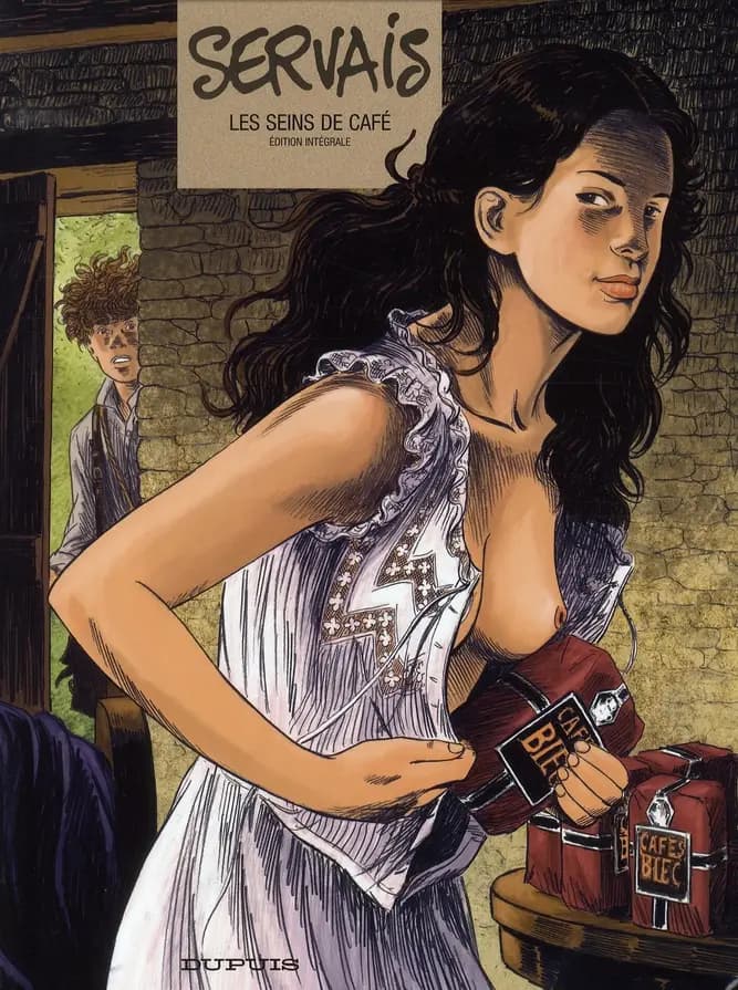 Les seins de café (Éd. intégrale) Servais ; couleurs, Raives
