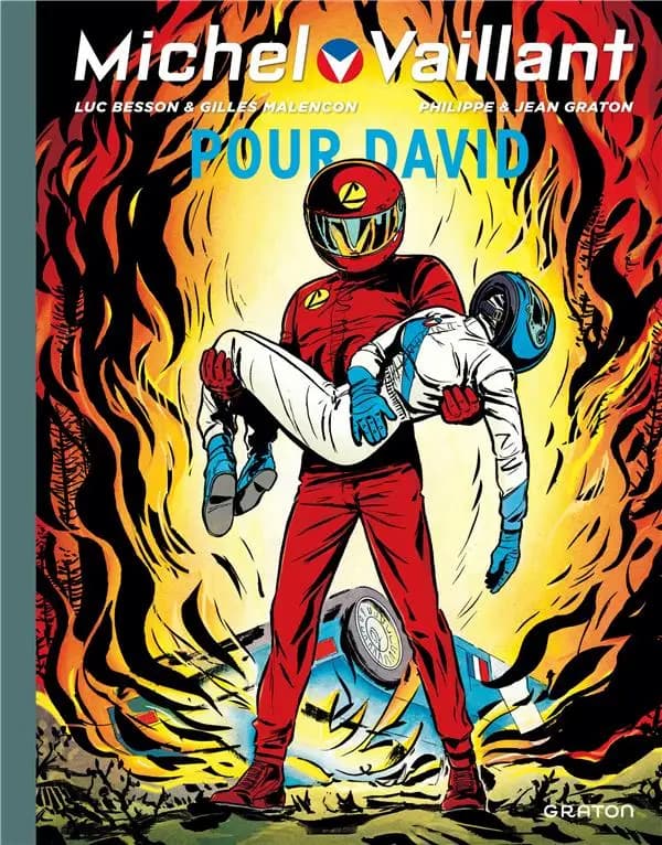 Pour David (Nouv. éd.) Philippe Graton ; sur un scénario de Luc Besson, Gilles Malençon ; illustrations Jean Graton