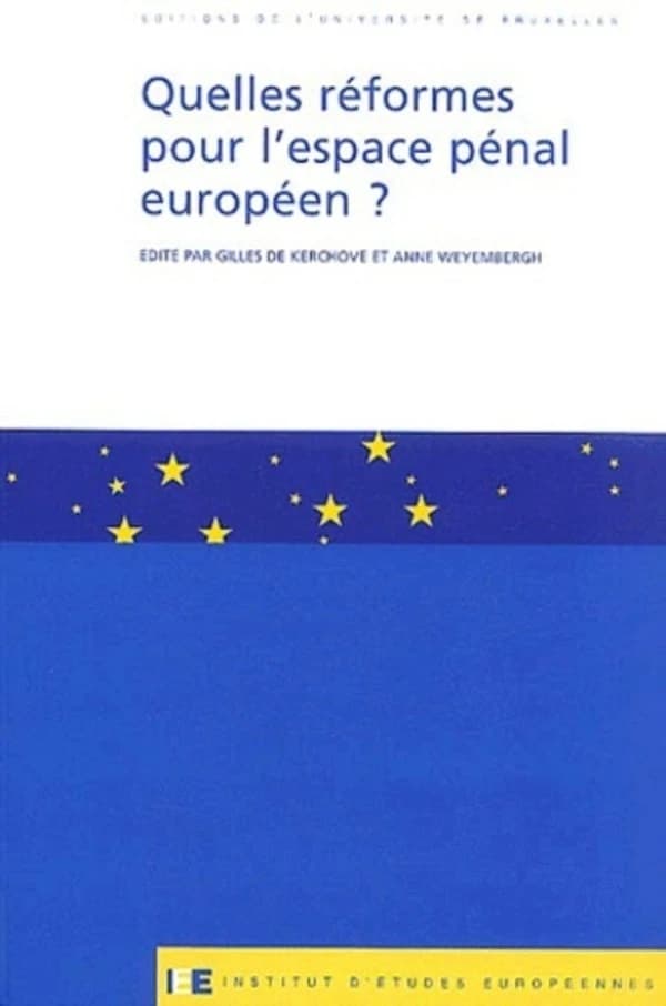 Quelles réformes pour l'espace pénal européen ?