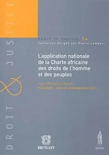 L'application nationale de la charte africaine des droits de l'homme et des peuples
