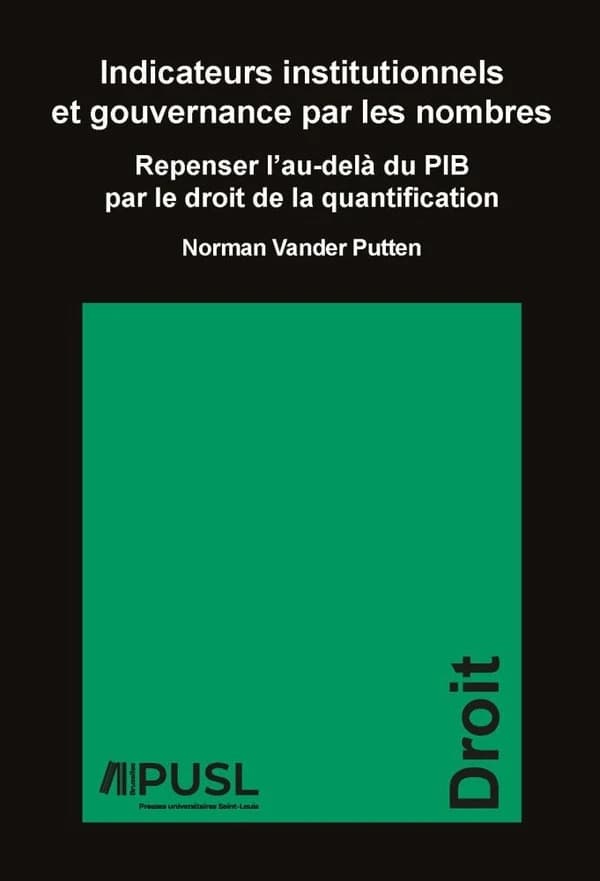 Indicateurs institutionnels et gouvernance par les nombres : Repenser l'au-delà du PIB par le droit de la quantification