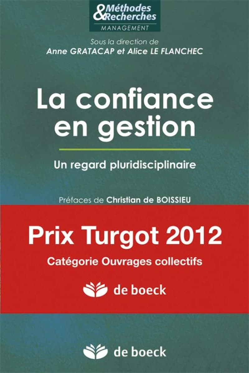 La confiance en gestion  - Un regard pluridisciplinaire