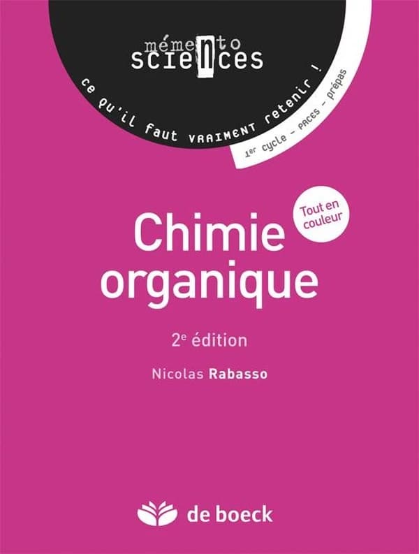 Chimie organique (2é éd.) Nicolas Rabasso