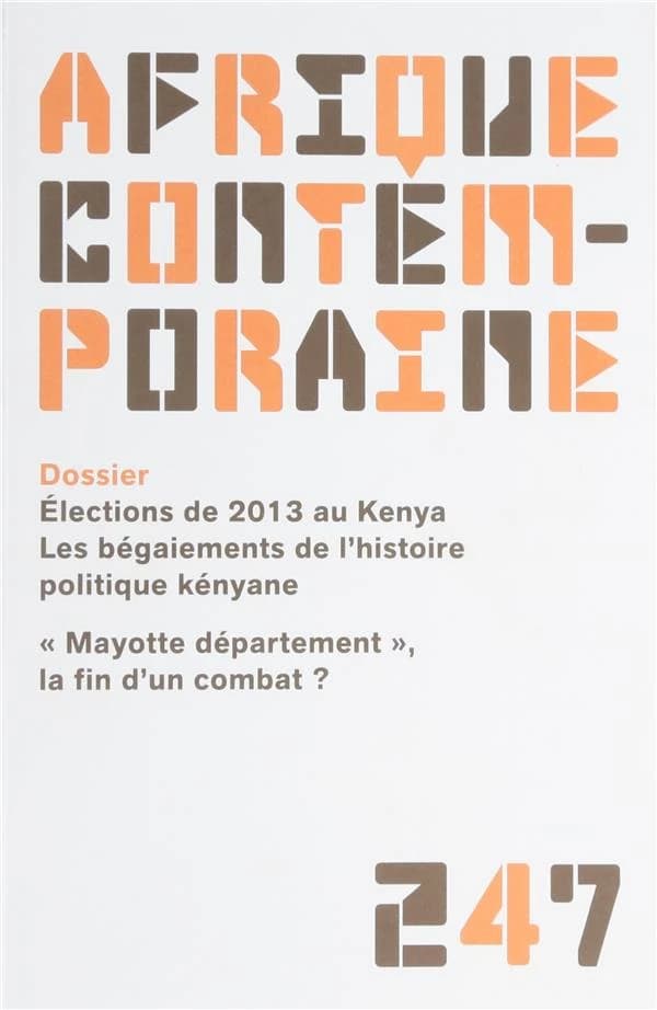 Afrique contemporaine n.247