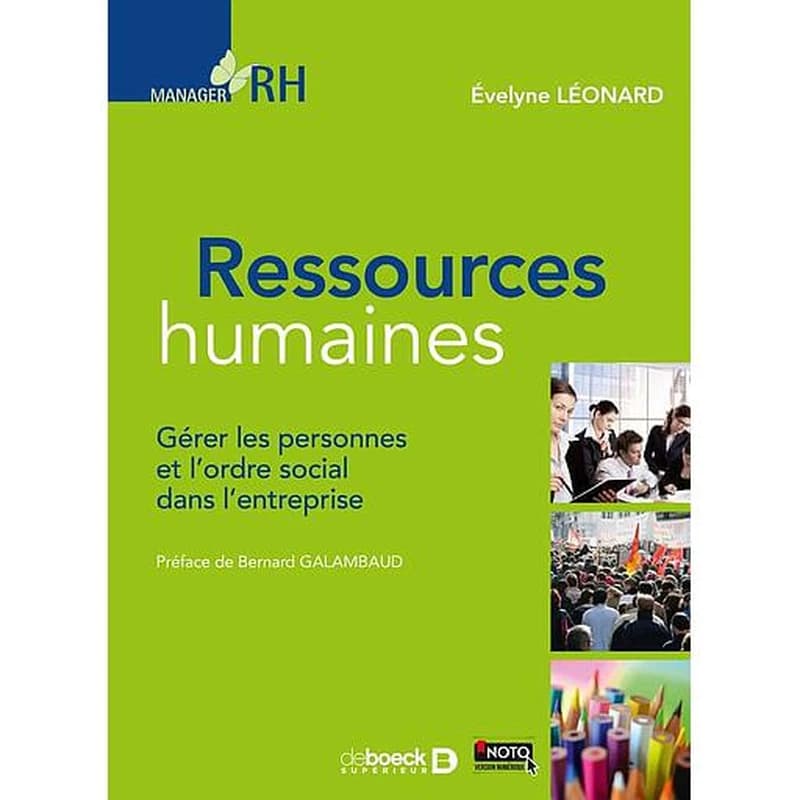 Ressources humaines : gérer les personnes et l'ordre social dans l'entreprise
