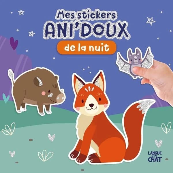 Mes stickers ani'doux : de la nuit : [Autocollant]