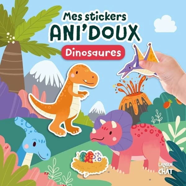 Mes sickers ani'doux : Dinosaures