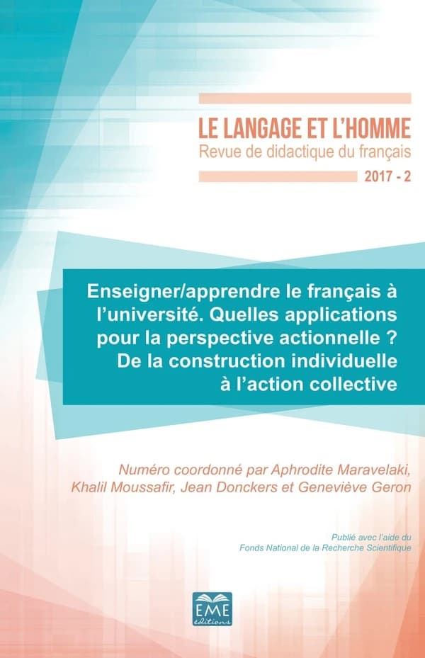 Revue le langage et l'homme n.522 : enseigner