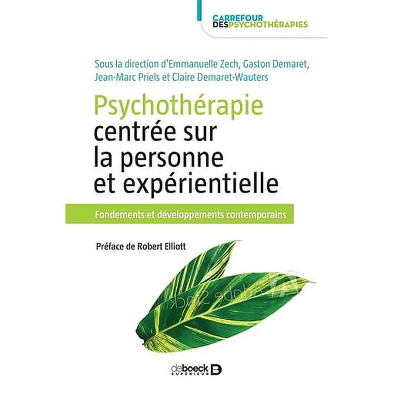 Psychothérapie centrée sur la personne et expérientielle : fondements et développements contemporains