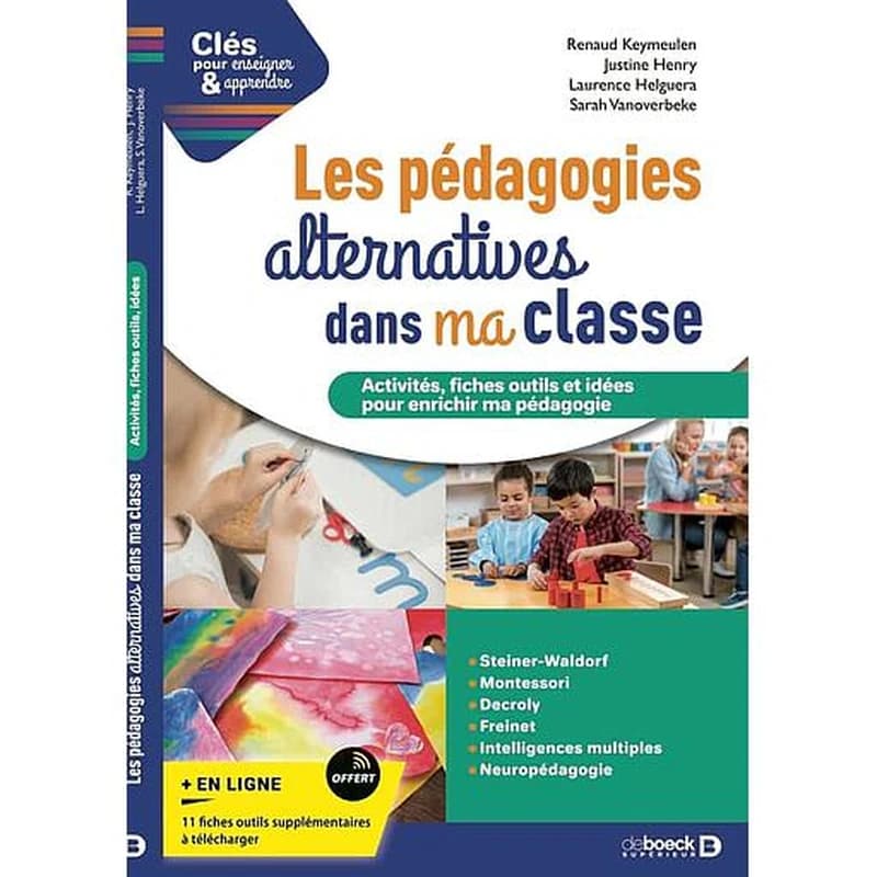 Les pédagogies alternatives dans ma classe : activités, fiches outils et idées pour enrichir ma pédagogie