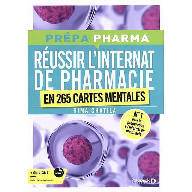Réussir l'internat de pharmacie : en 265 cartes mentales