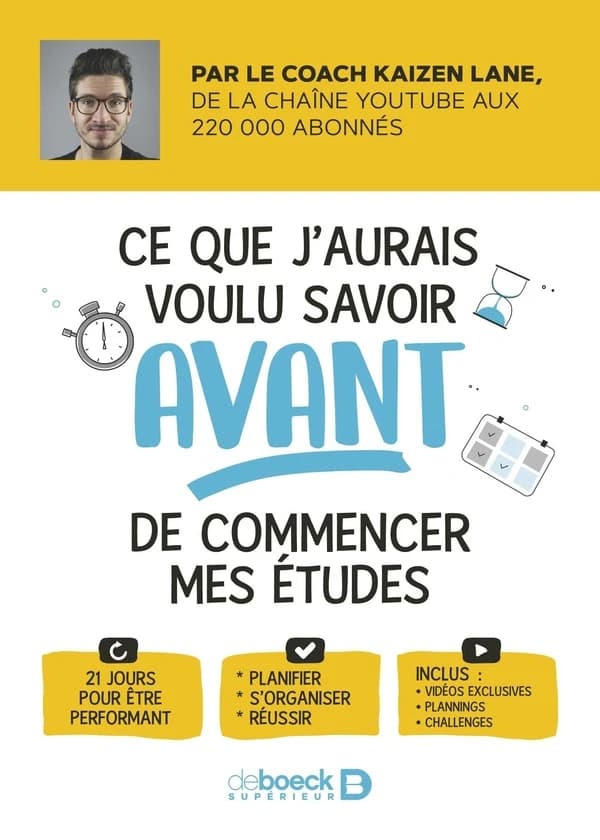 Ce que j'aurais voulu savoir avant de commencer mes études