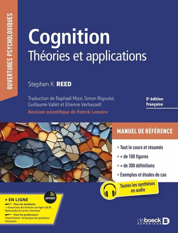 Cognition : théories et applications (5e éd. française)