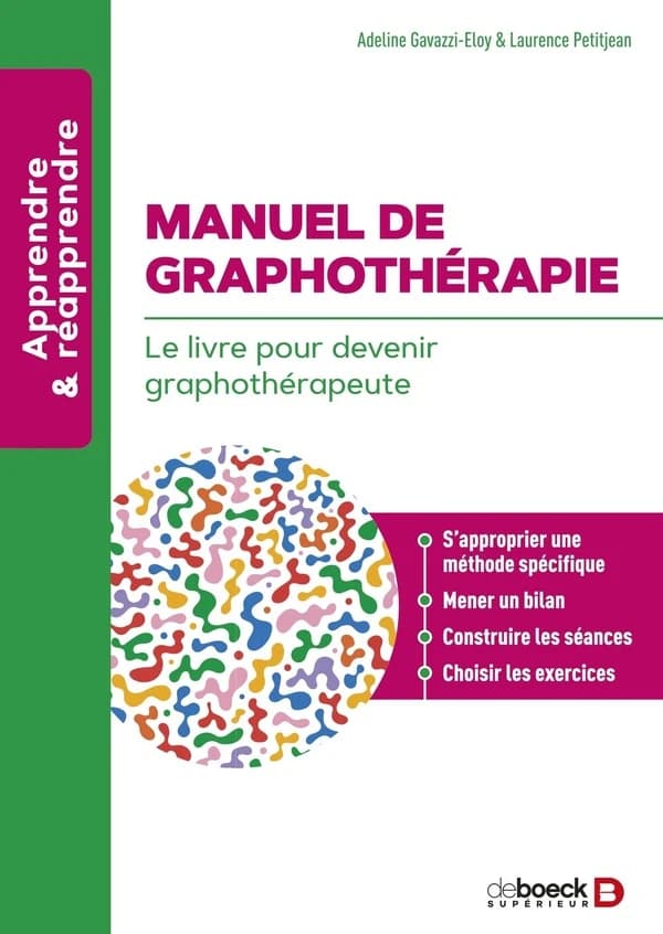 Manuel de graphothérapie : le livre pour devenir graphothérapeute...