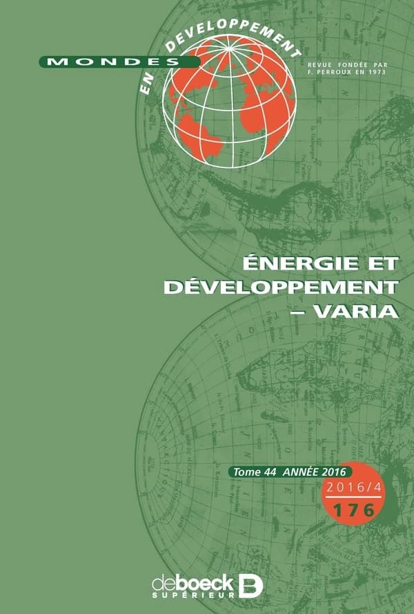 Energie et développement : varia
