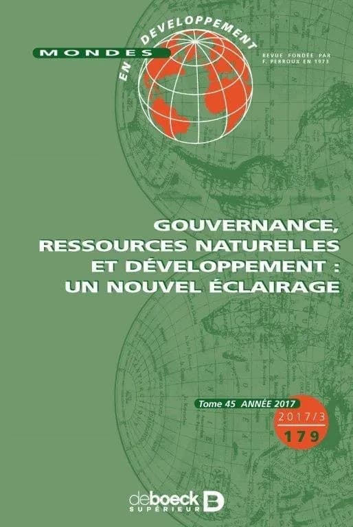 Gouvernance, ressources naturelles et développement : un nouvel éclairage