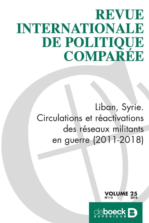 Revue internationale de politique comparée 2018