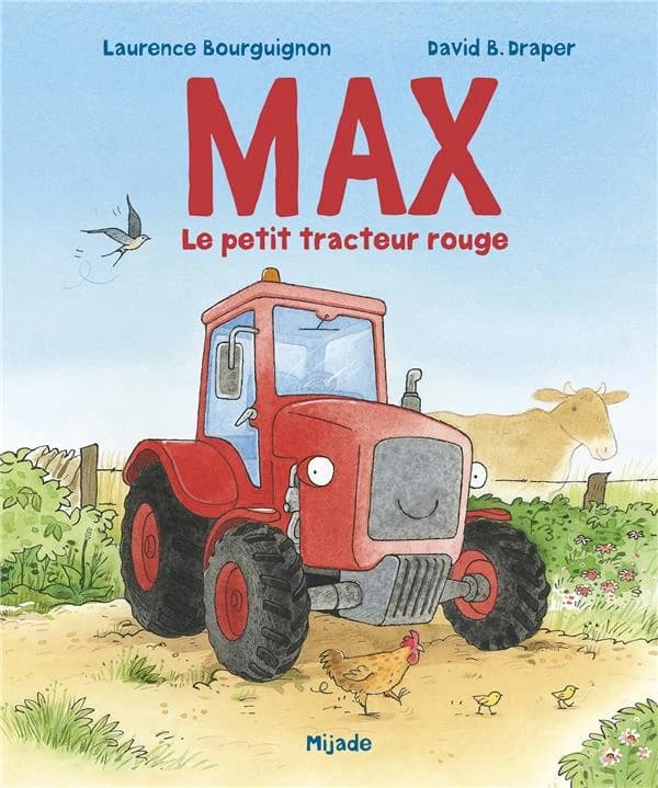 Max le petit tracteur rouge