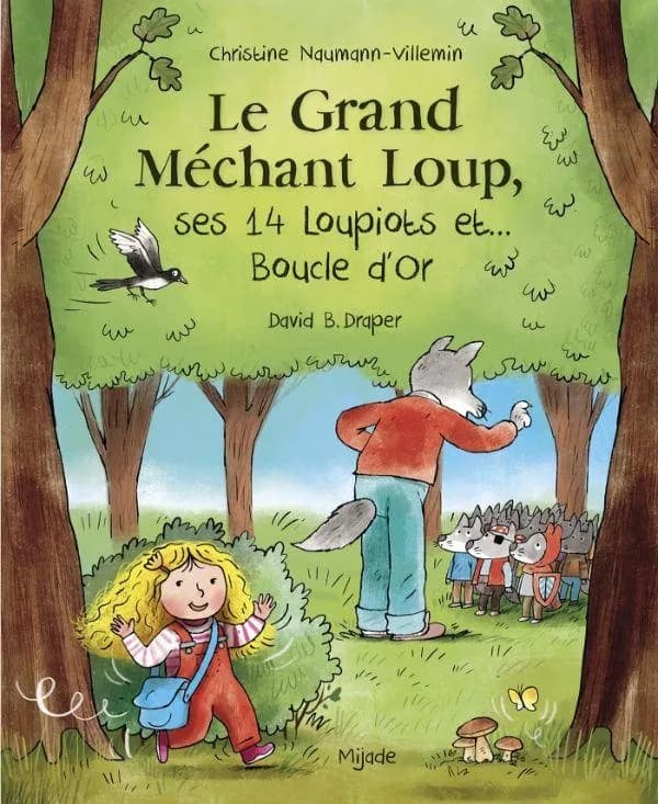 Le grand méchant loup, ses 14 loupiots et... Boucle d'or
