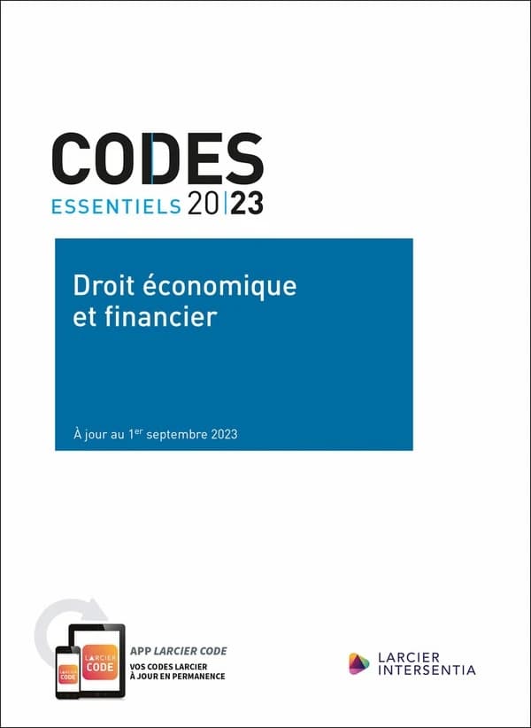 Droit économique et financier ([Éd.] à jour au 1er septembre 2023)
