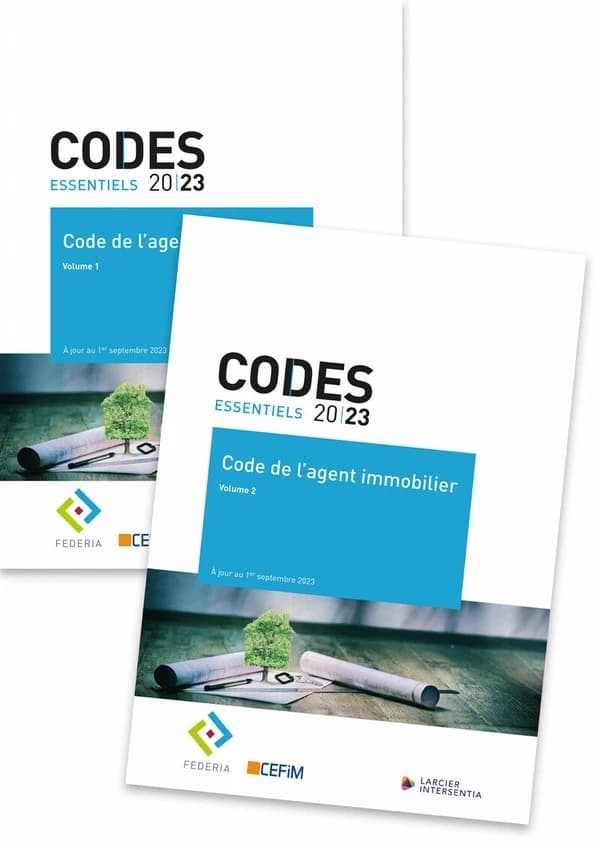Code de l'agent immobilier (2e éd., à jour au 1er septembre 2023) [édité par] FEDERIA [et] CEFIM