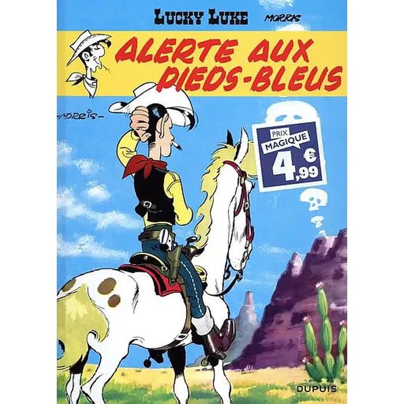 Lucky Luke Tome 10 : alerte aux Pieds-Bleus