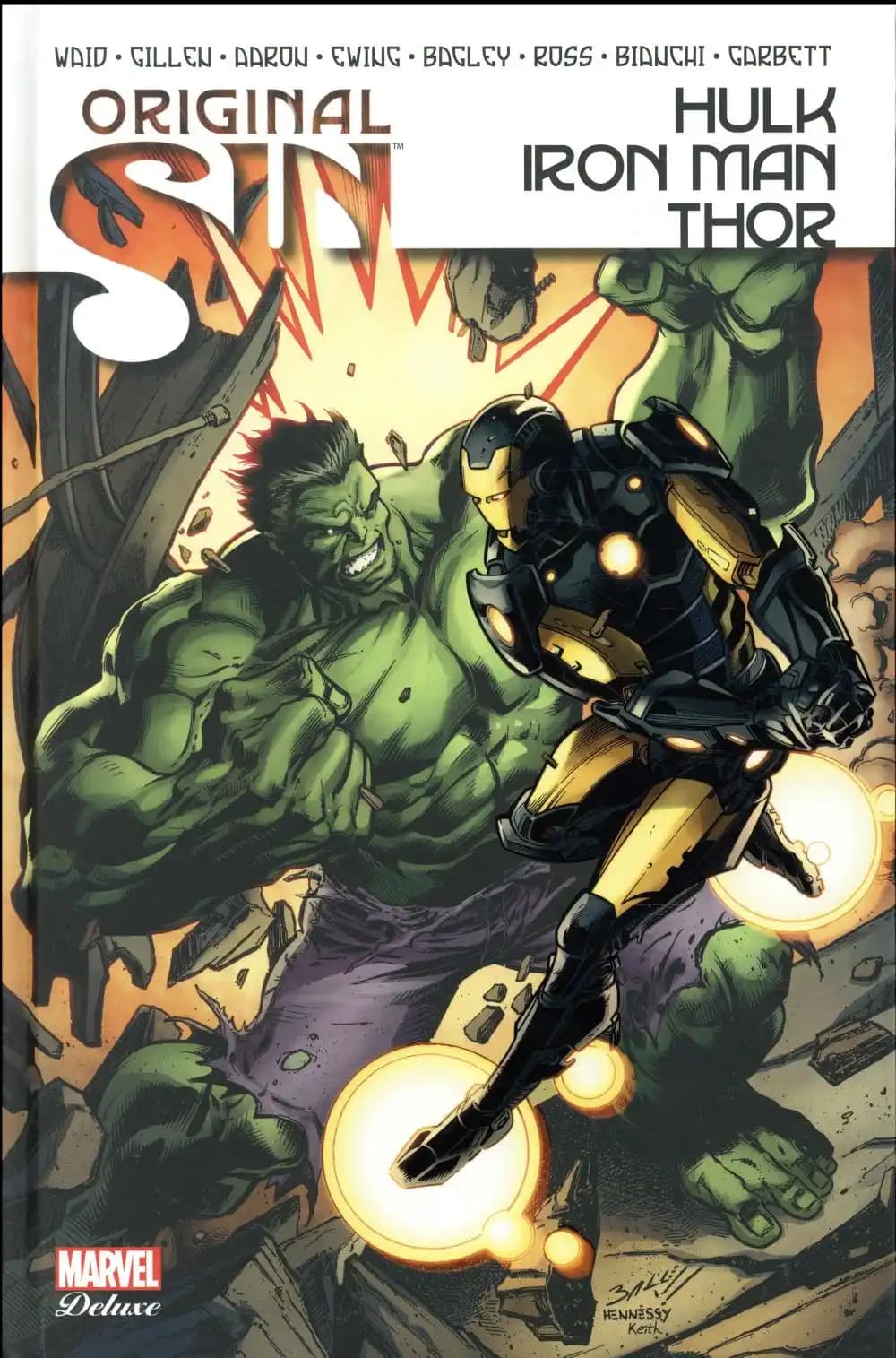 Original sin : Hulk-Iron Man-Thor