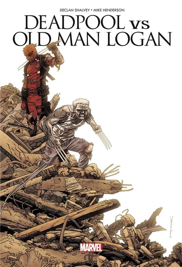 Deadpool vs old man Logan : le clown et le vieux